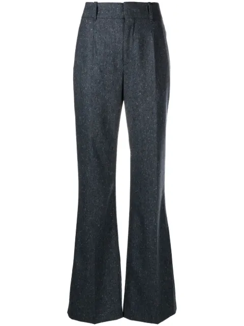 Chloé high-waisted straight-leg trousers 