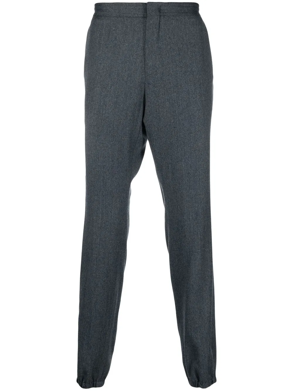 

Zegna pantalones con cierre oculto - Gris