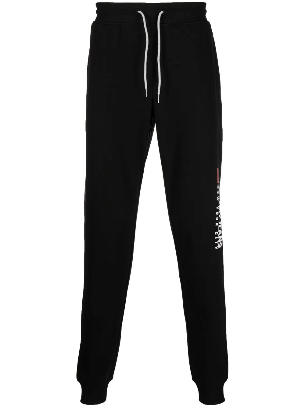 

Tommy Jeans organic-cotton track-pants - Black