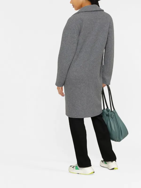 Emporio Armani ダブルコート | グレー | FARFETCH JP