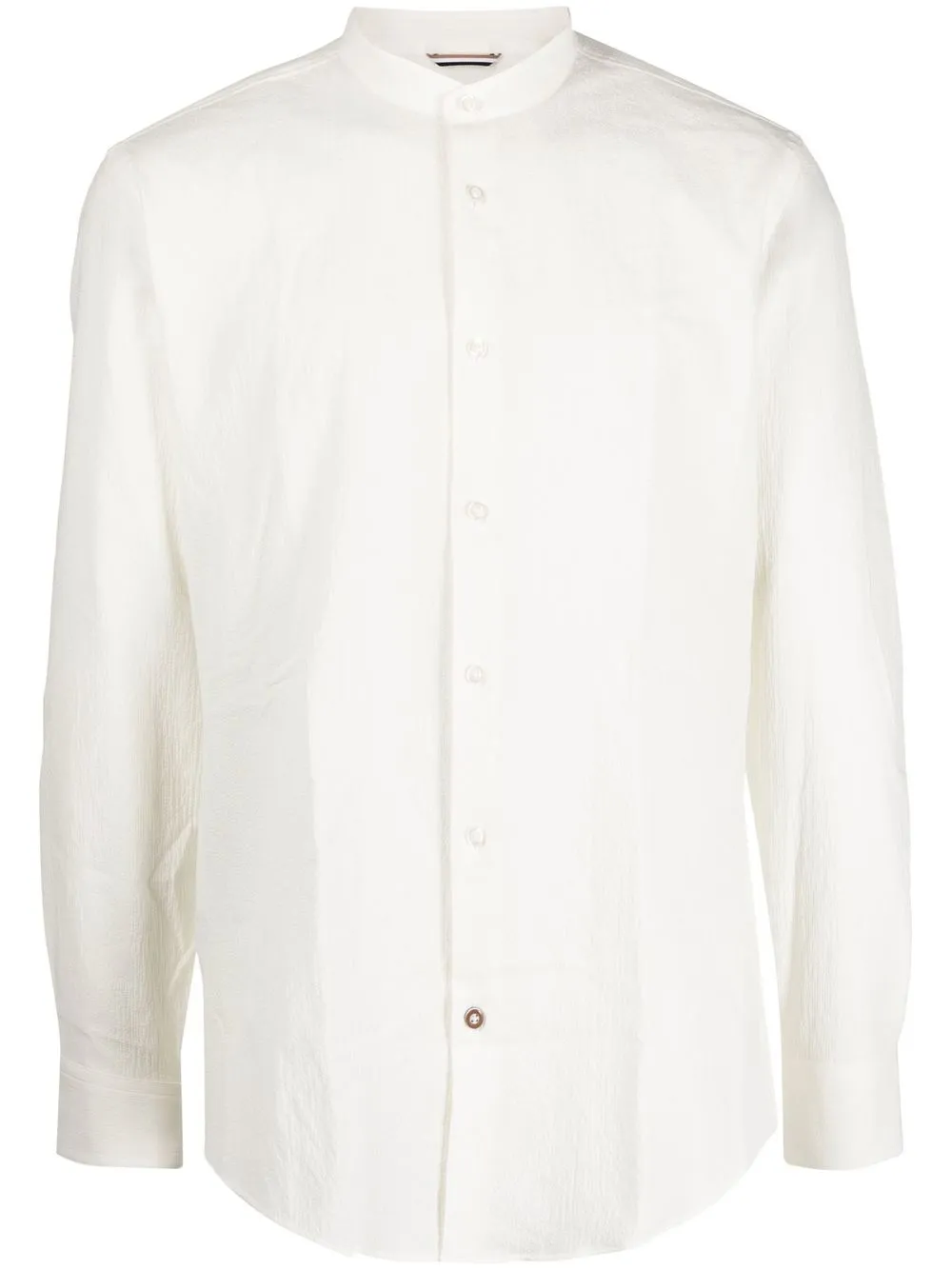 

BOSS camisa manga larga con botones - Blanco