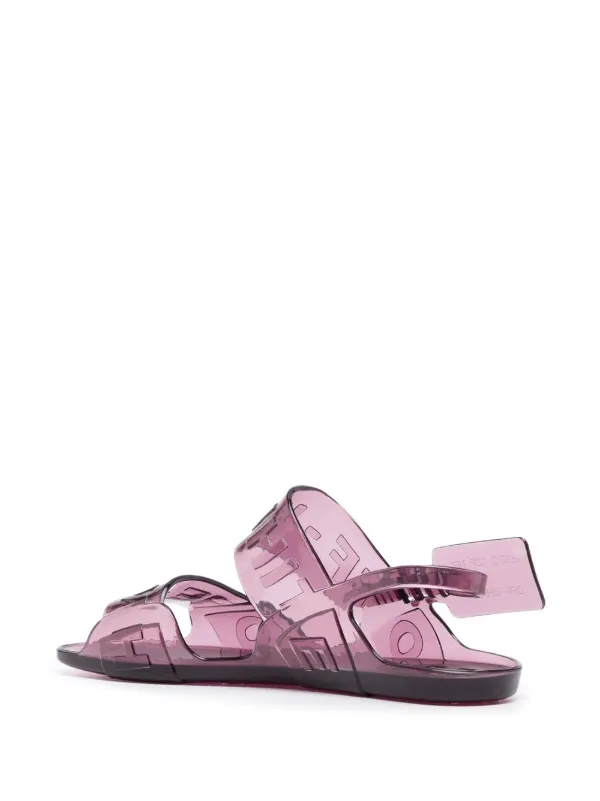 Classic leather flip flops