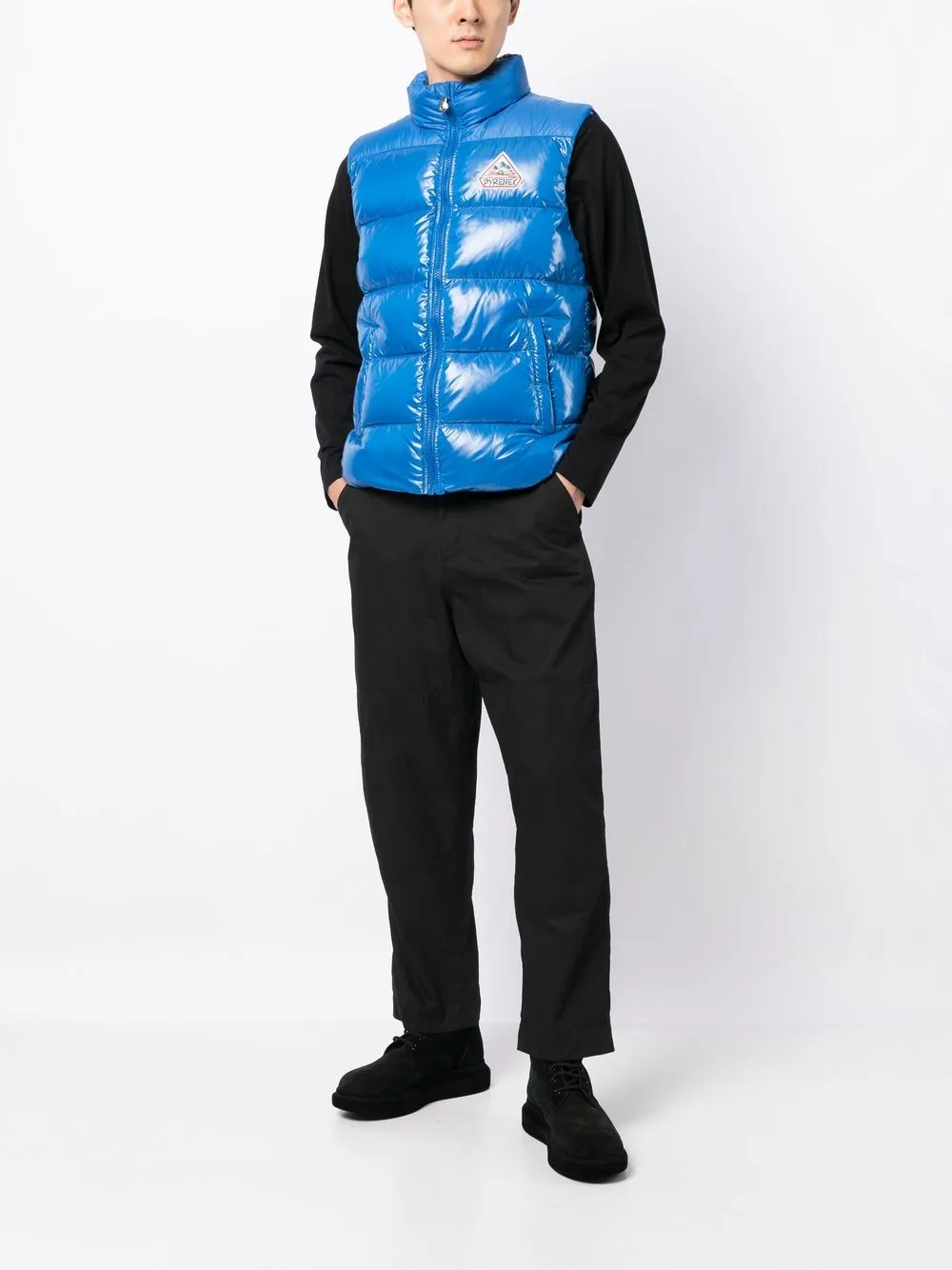 Pyrenex John Logo Quilted Gilet Farfetch