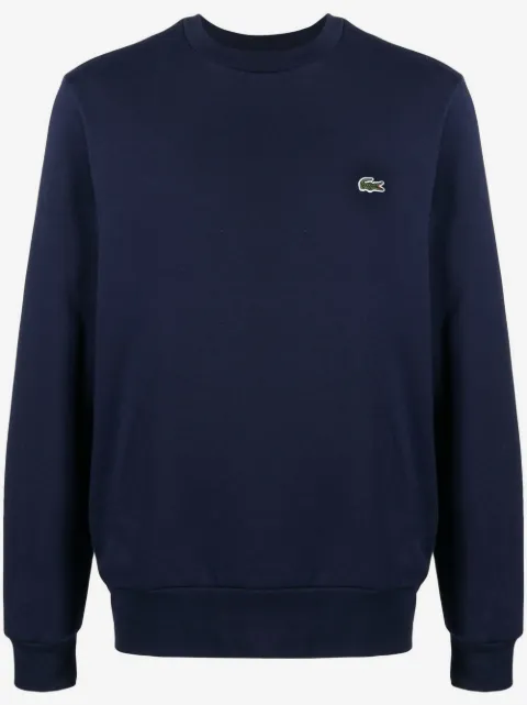 Lacoste Classic logo-patch cotton sweatshirt 