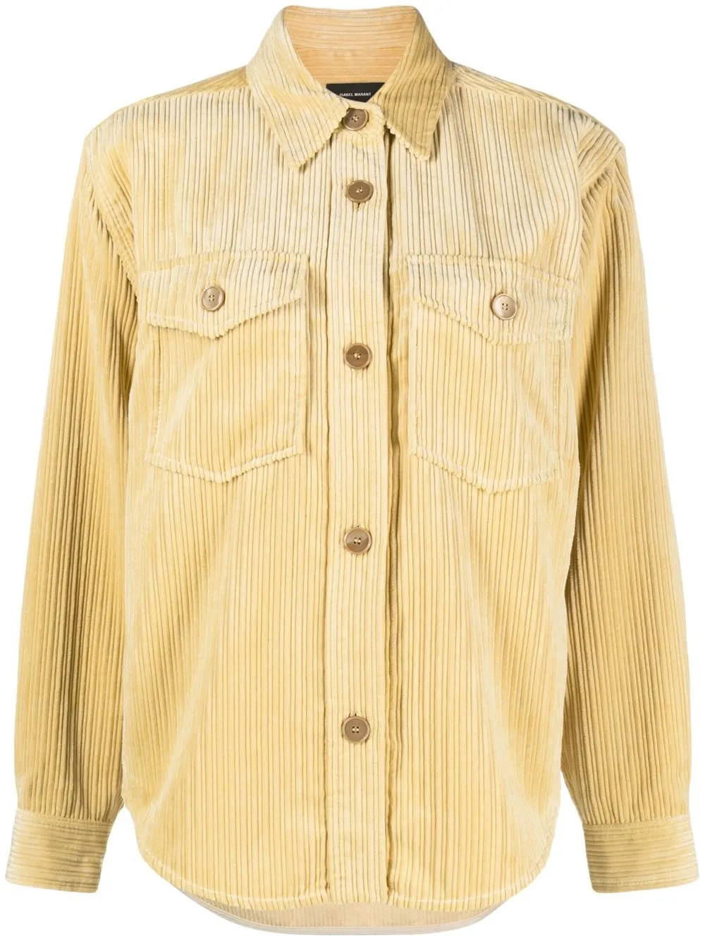 

Isabel Marant sobrecamisa Madiana - Amarillo