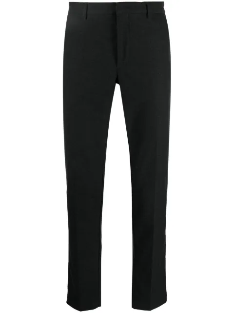 BOSS Calça cenoura de algodão