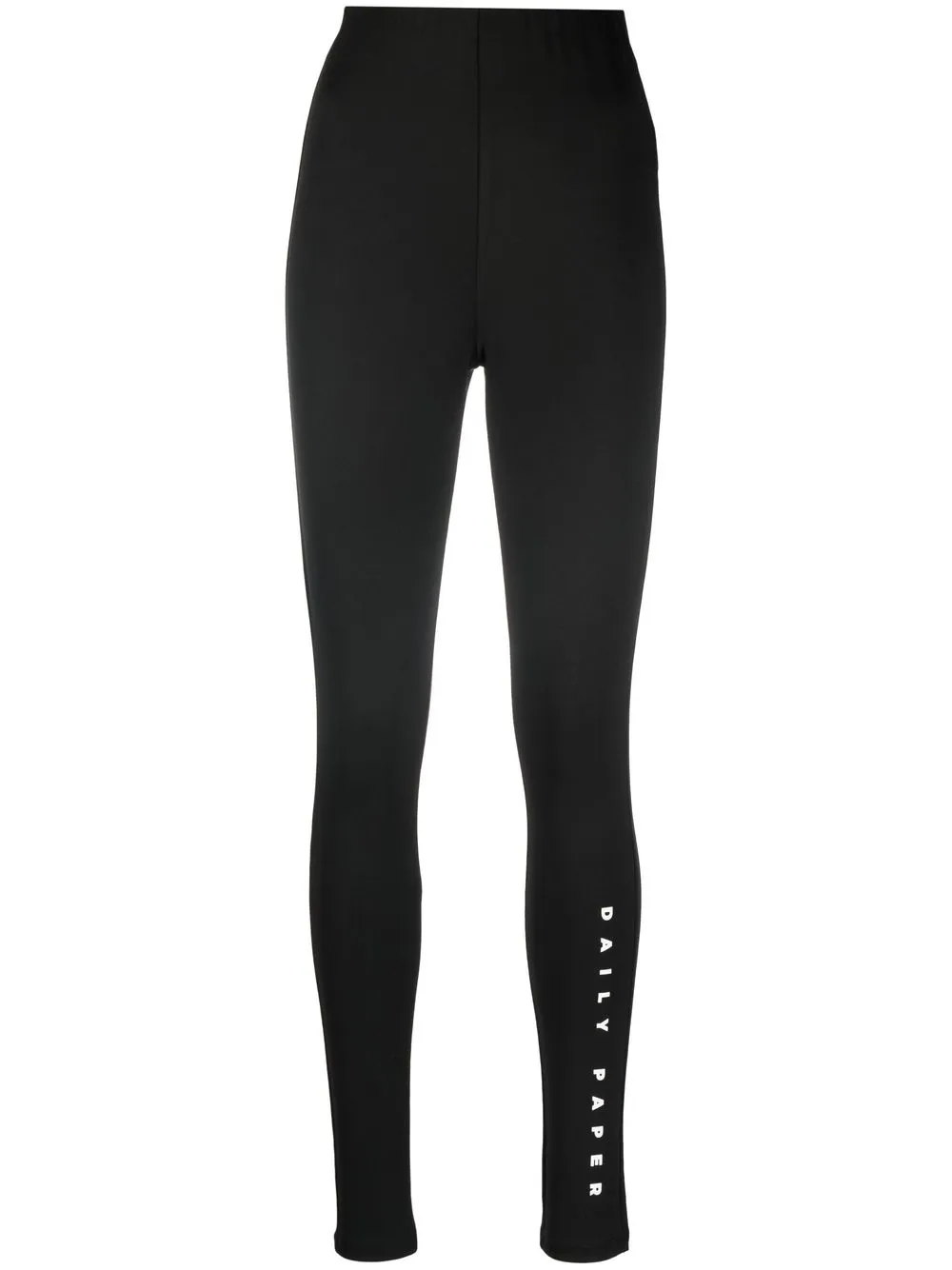 

Daily Paper leggins con logo estampado - Negro