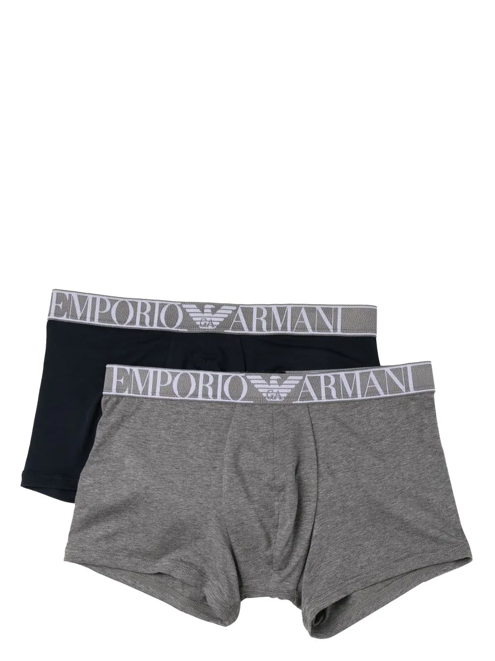 

Emporio Armani logo-waistband boxers (pack of 2) - Blue