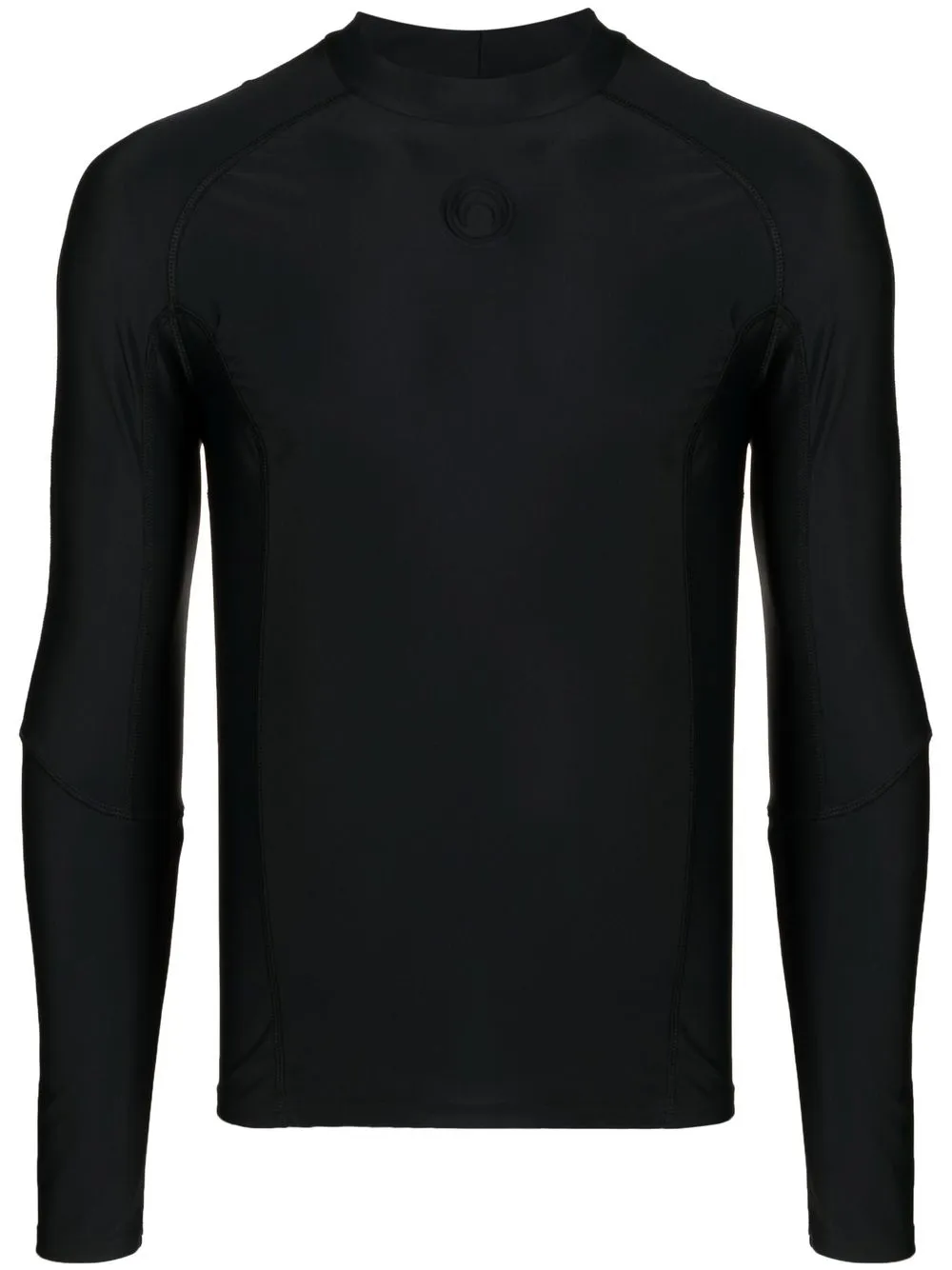 

Marine Serre top Second Skin - Negro