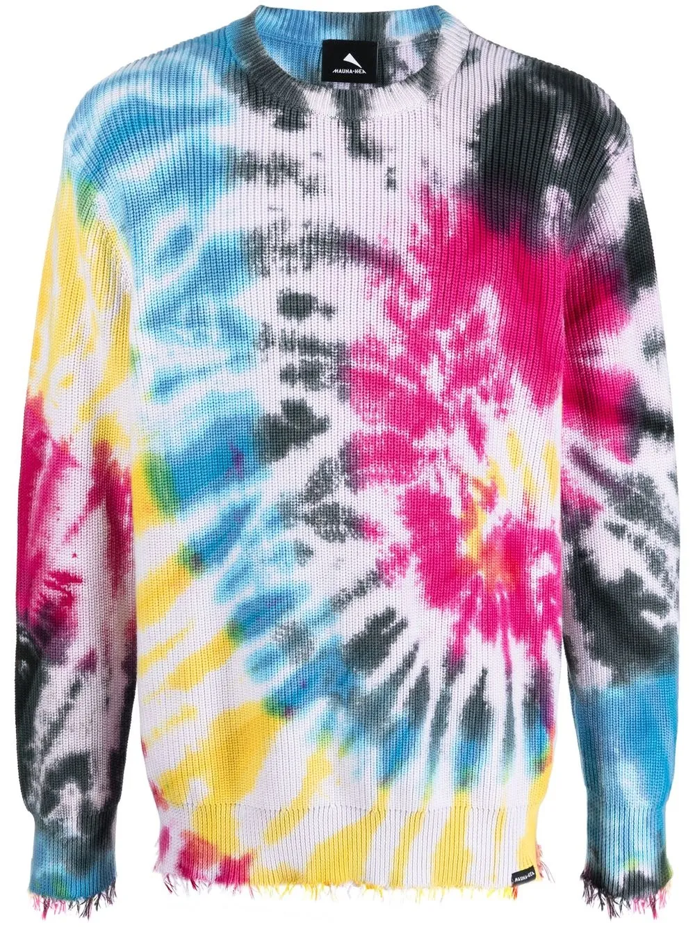 

Mauna Kea sudadera con estampado tie-dye - Rosado