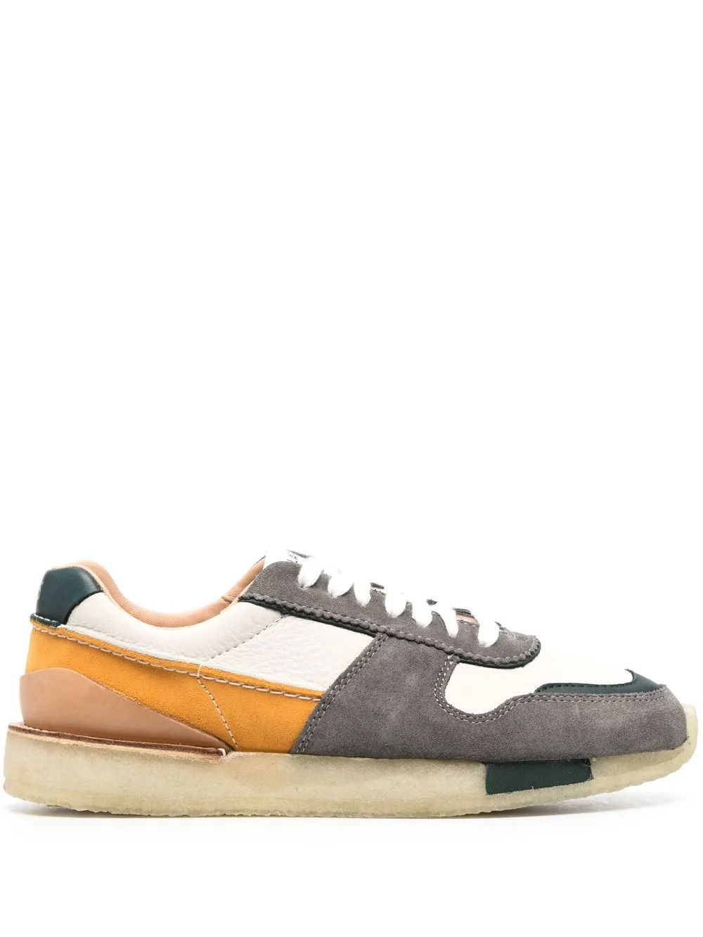 

Clarks colour-block panel sneakers - Grey