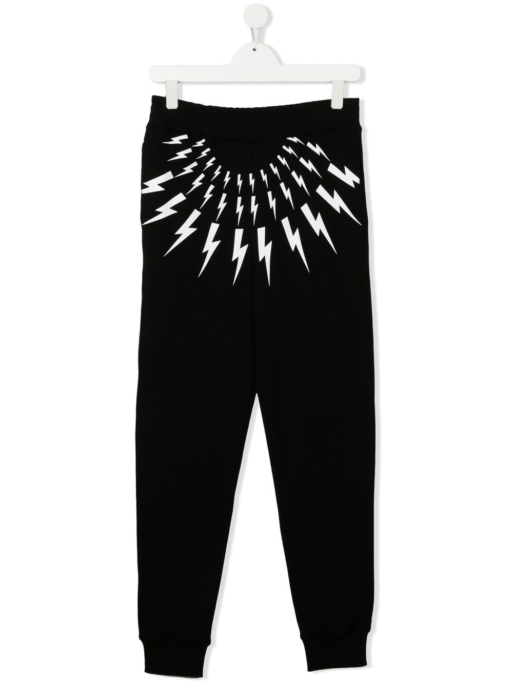 

Neil Barrett Kids pants con estampado Thunderbolt - Negro