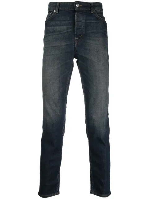 Department 5 jeans capri con efecto lavado