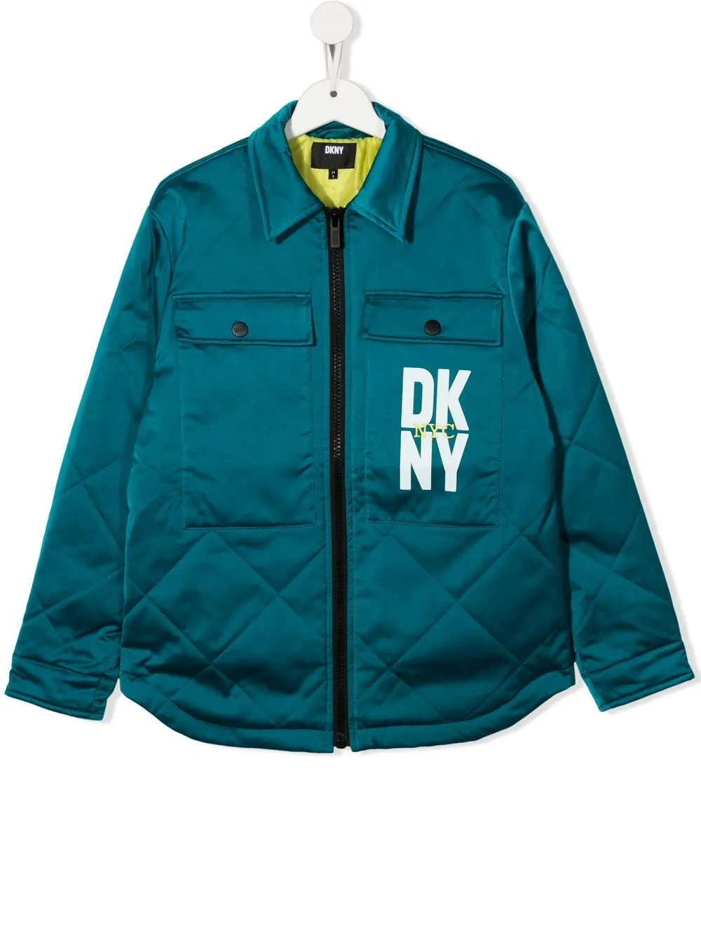 

Dkny Kids TEEN zip-fastening shirt jacket - Blue