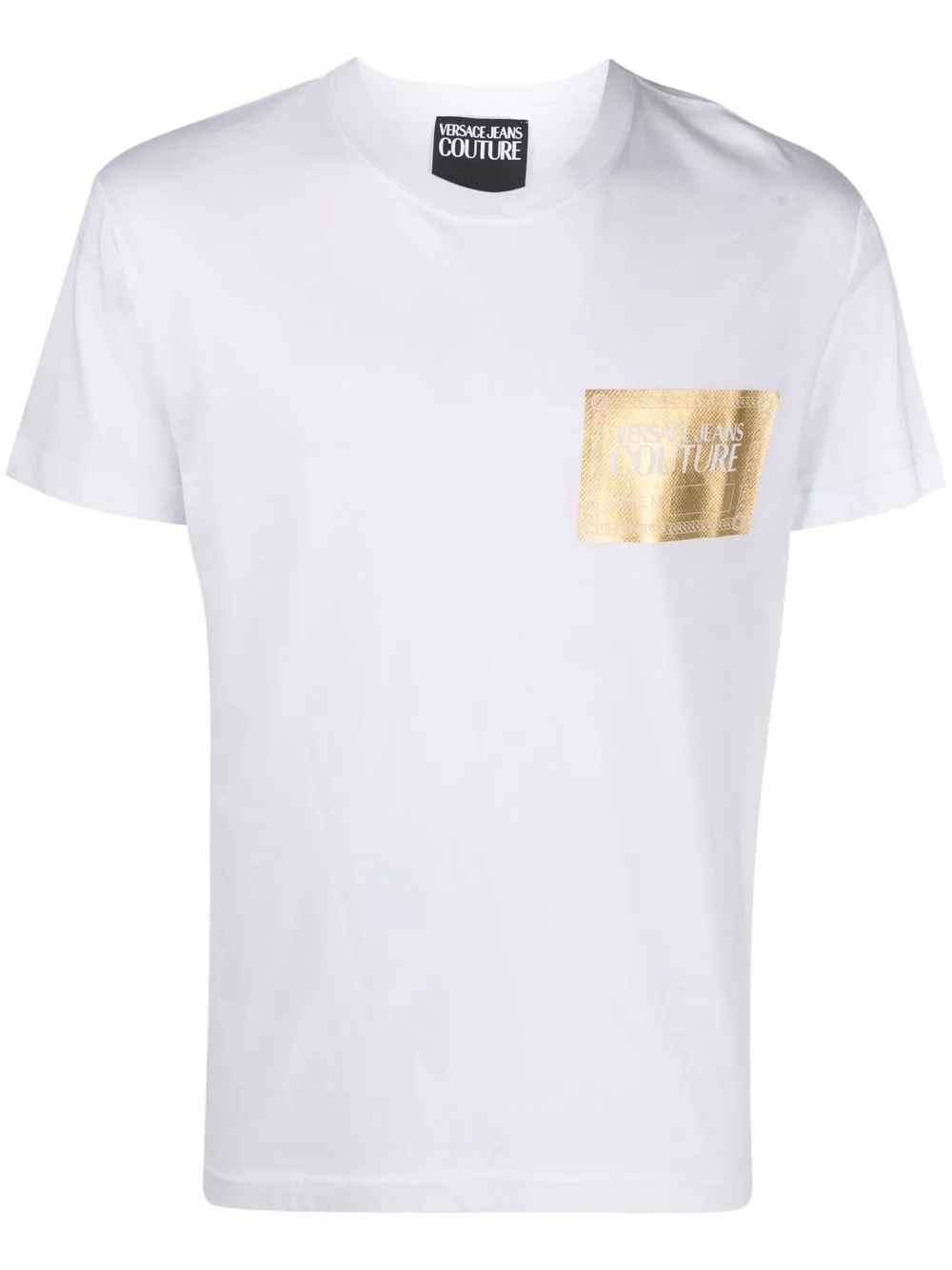 

Versace Jeans Couture playera con logo estampado - Blanco