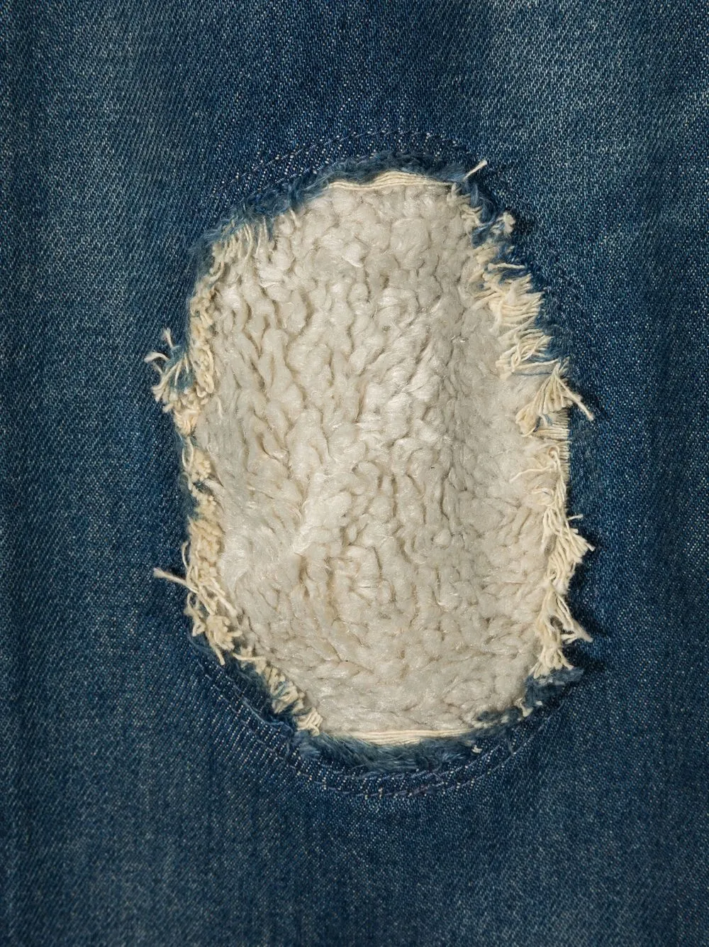 Patch-Detail Wide-Leg Jeans