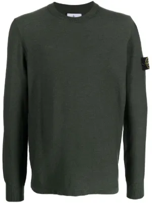 Stone island shop long sleeve jumper