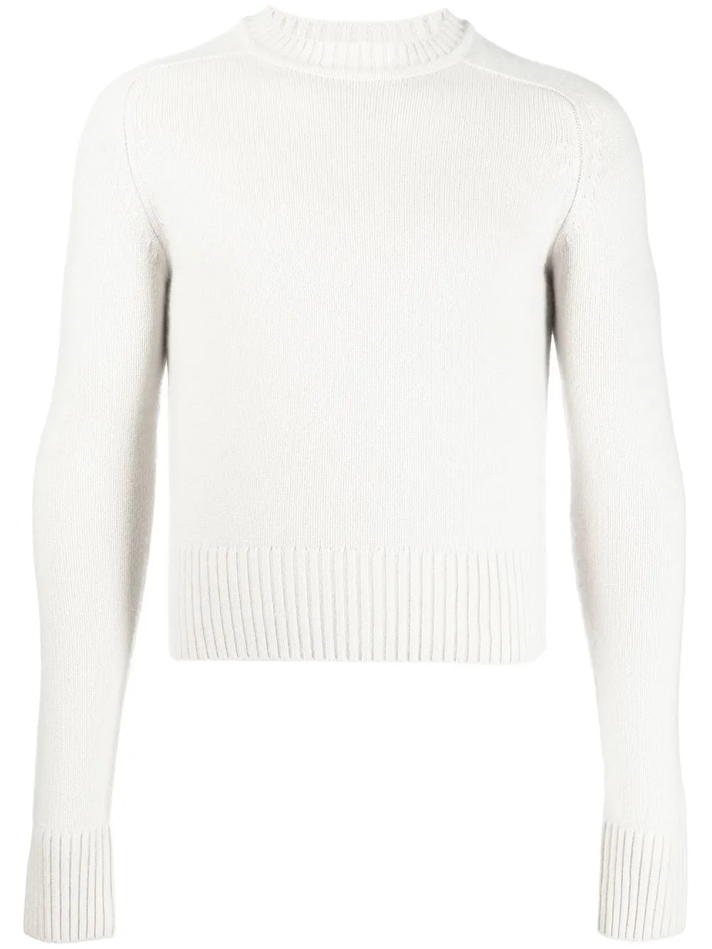 

extreme cashmere suéter de cachemira con cuello redondo - Blanco