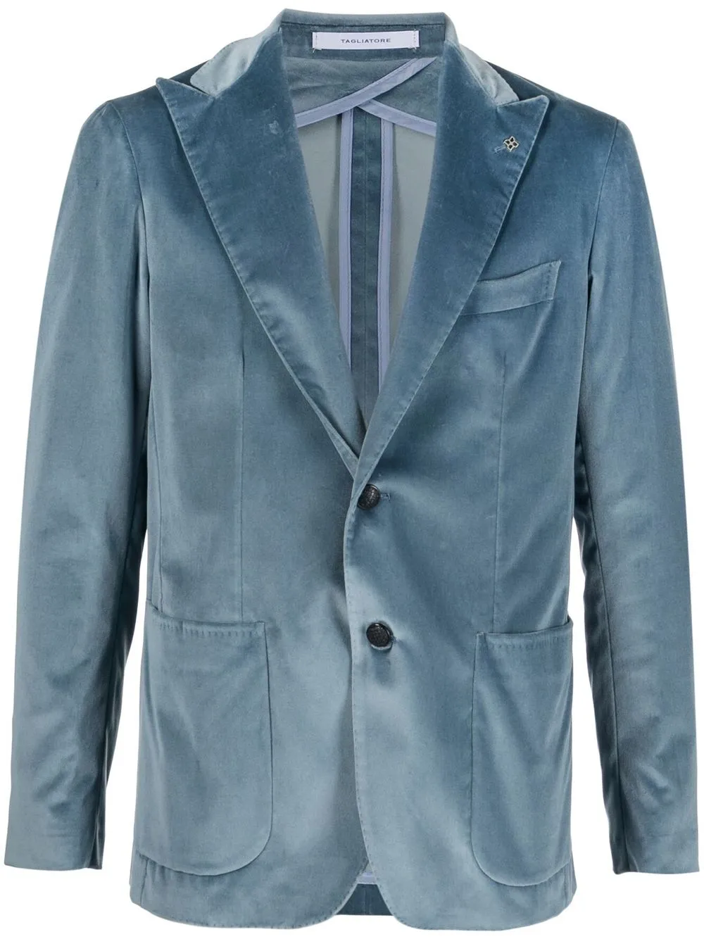 

Tagliatore blazer ajustado con botones - Azul