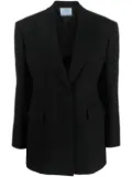 Prada button-front tailored blazer - Black
