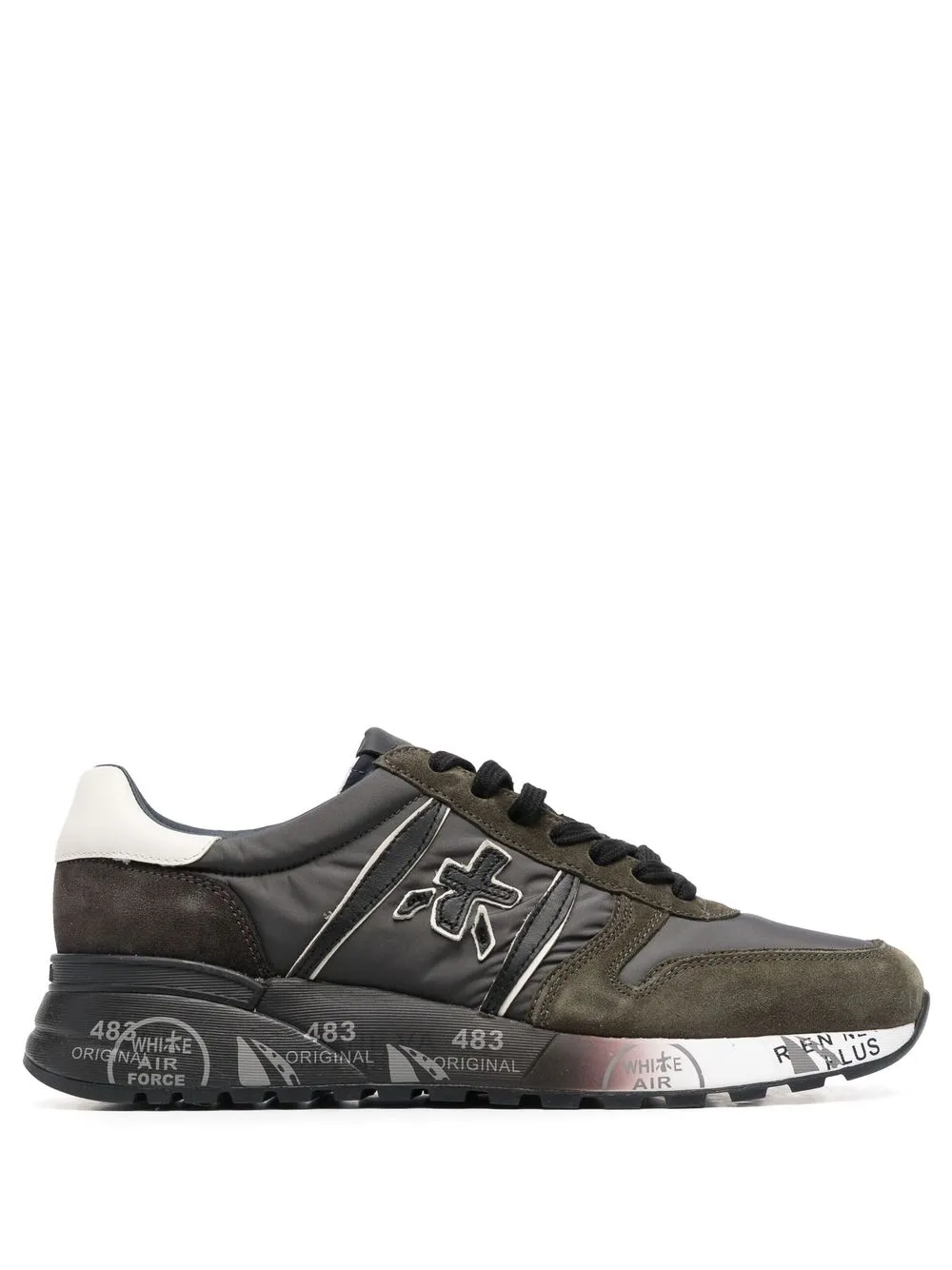 

Premiata tenis bajos Lander - Negro