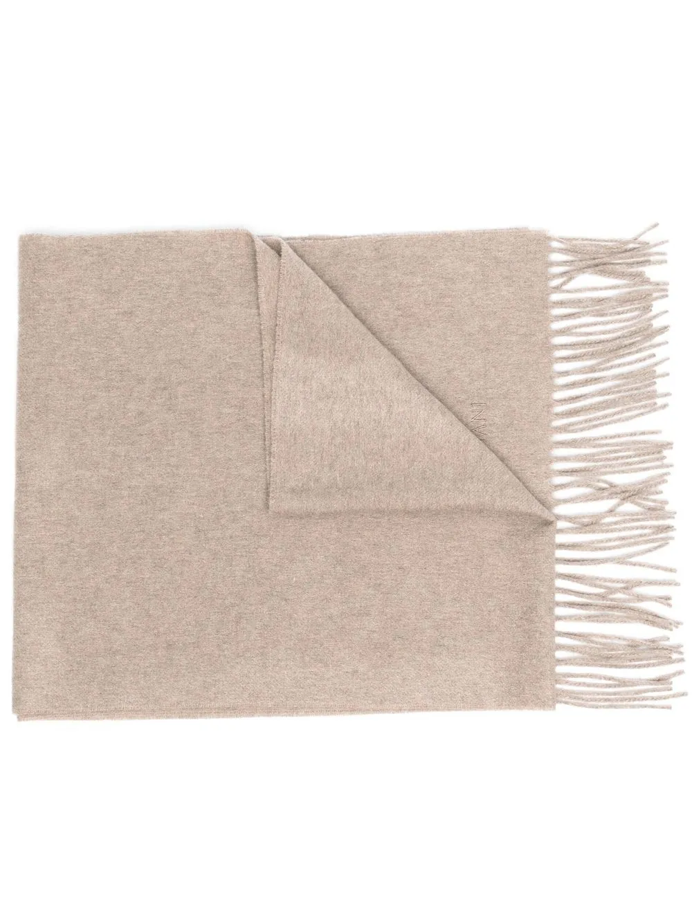 

Corneliani fringe-detail knit scarf - Neutrals