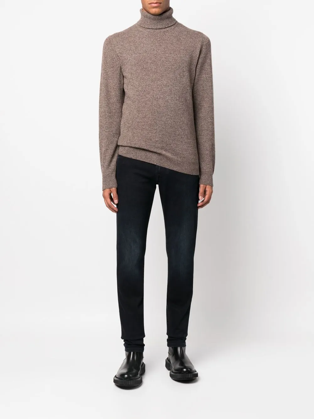 Corneliani Slim-fit jeans - Blauw