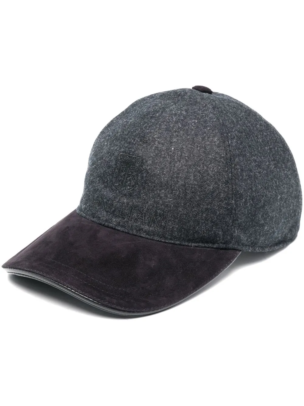 

Corneliani wool-felt baseball cap - Black