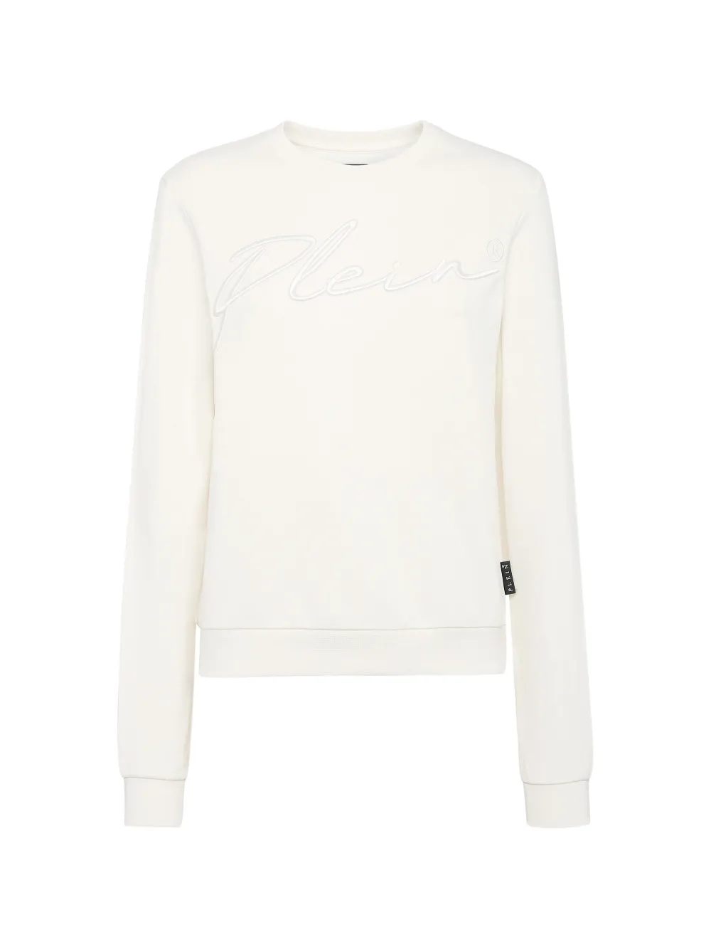 Philipp Plein Signature embroidered sweatshirt - Weiß
