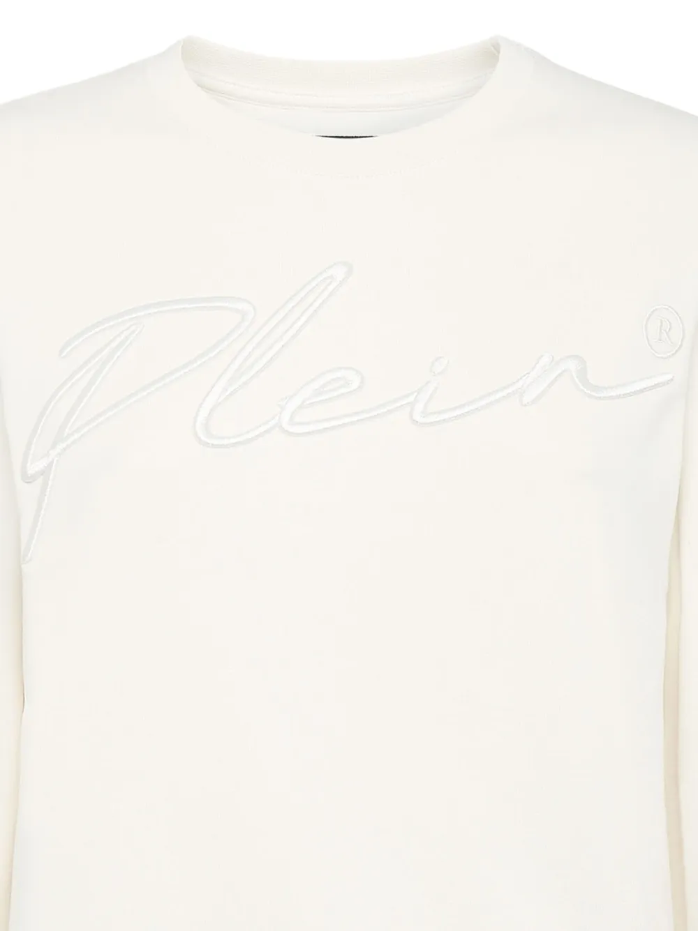 Philipp Plein Sweater met kenmerkend borduurwerk Wit