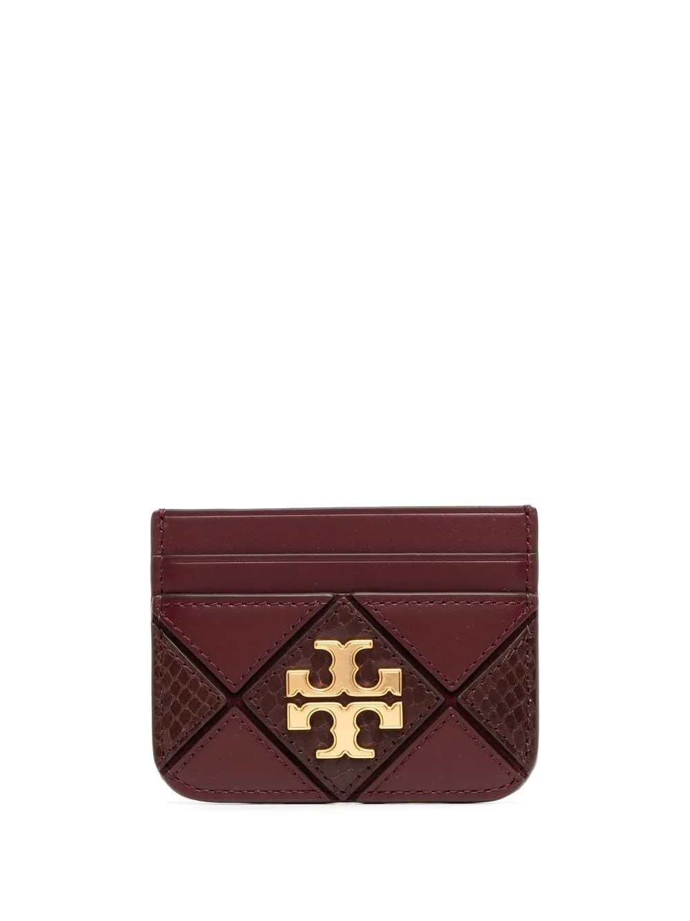 

Tory Burch tarjetero Eleanor - Rojo