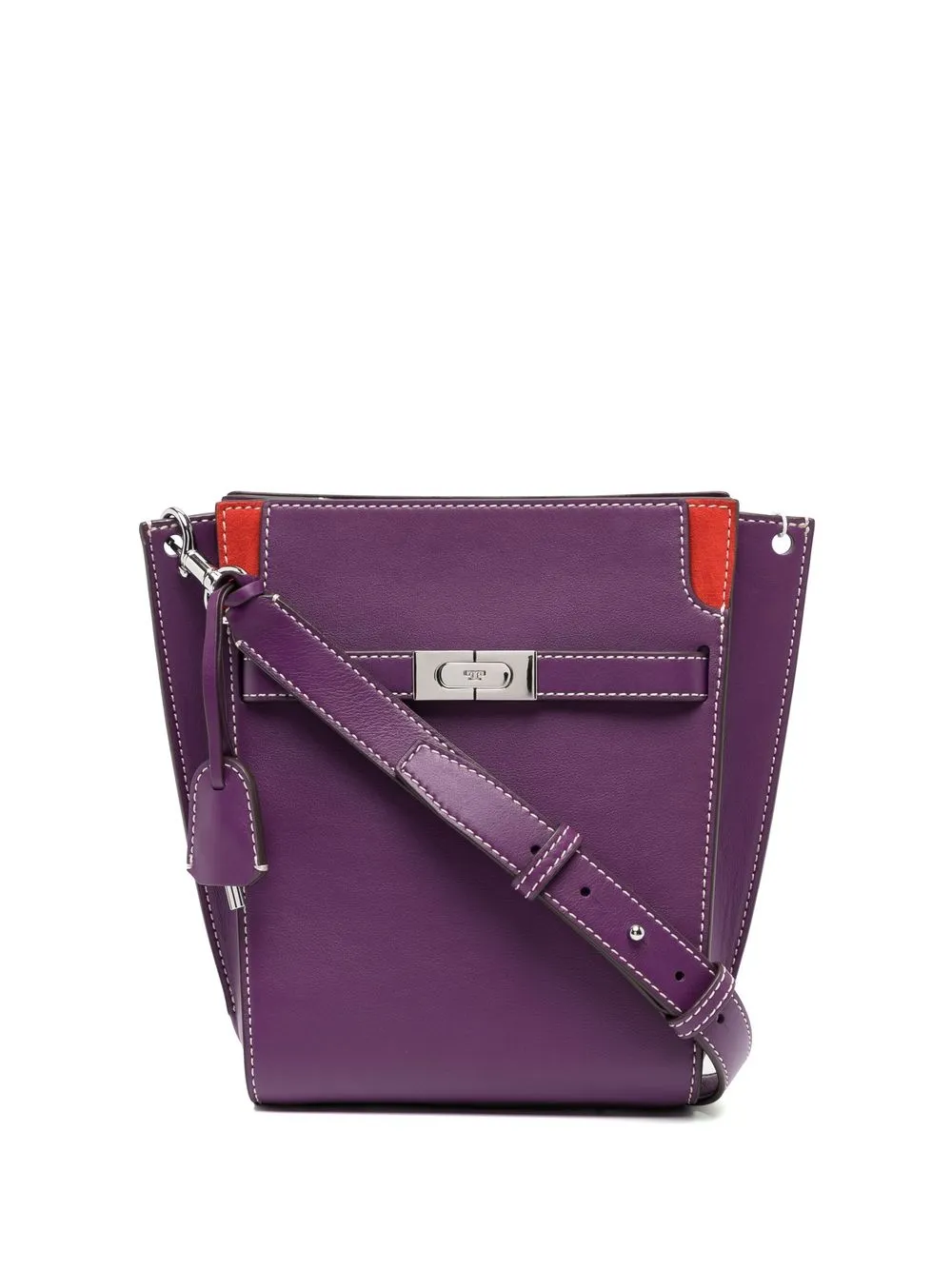 

Tory Burch Lee Radziwell Bucket Bag - Purple