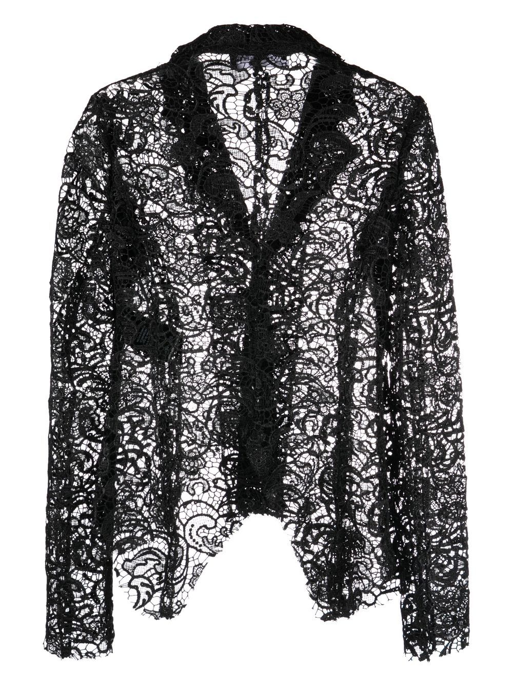 Barbara Bologna lace-embellished blazer | Smart Closet