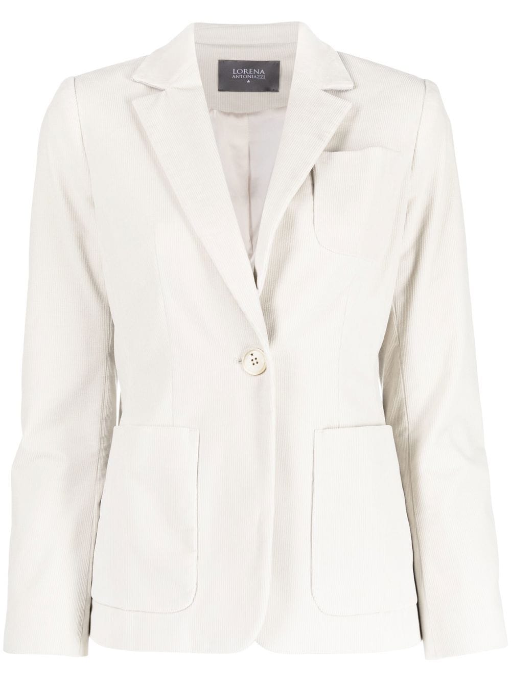 

Lorena Antoniazzi single-breasted tailored blazer - Neutrals