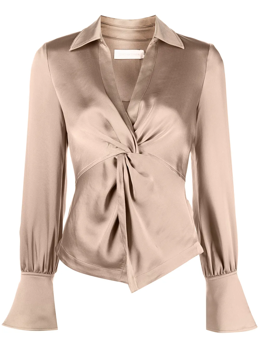 

Simkhai Tamara twist-detail blouse - Neutrals