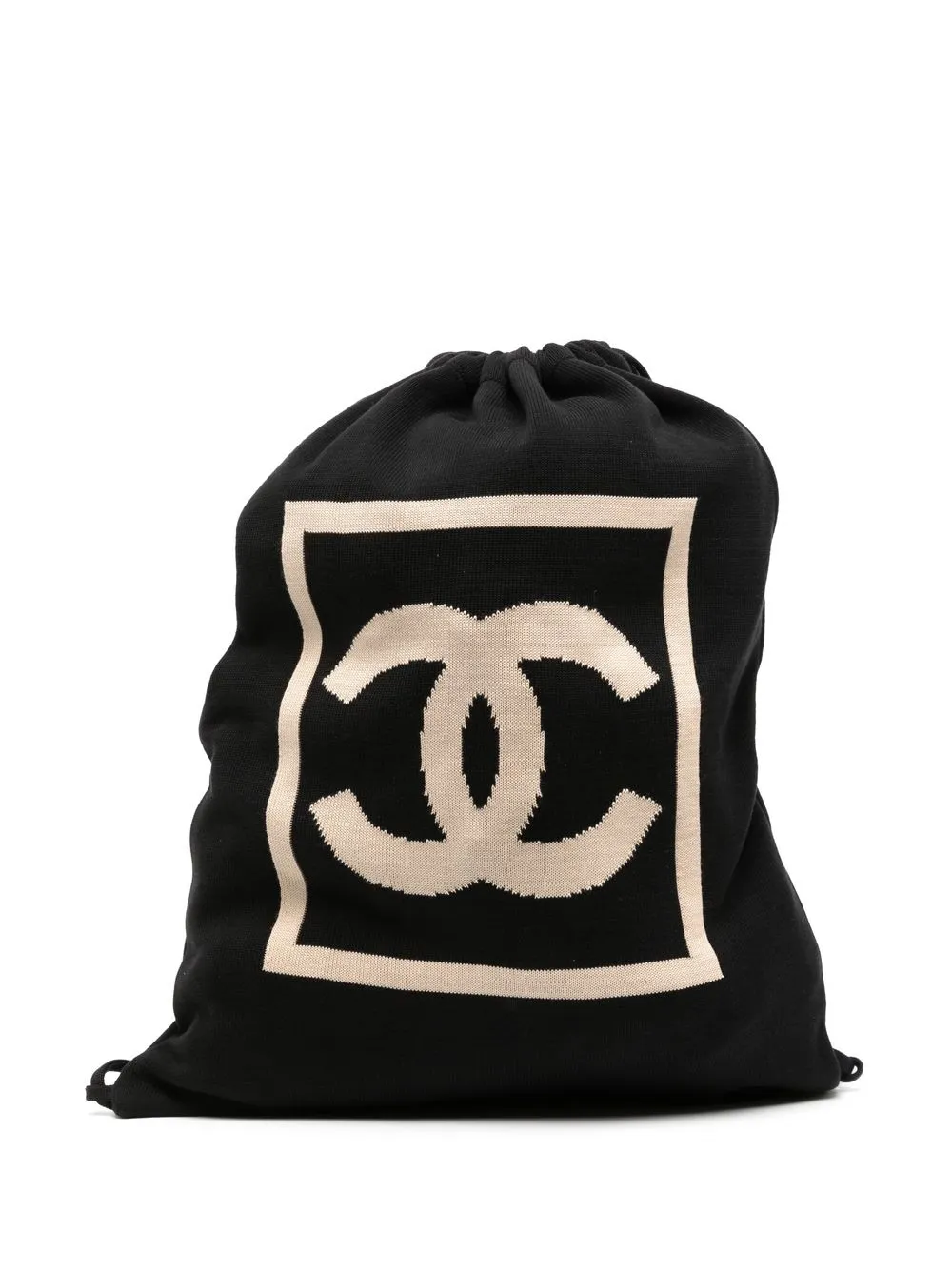 

Chanel Pre-Owned mochila tejida Sport Line 2003 - Negro