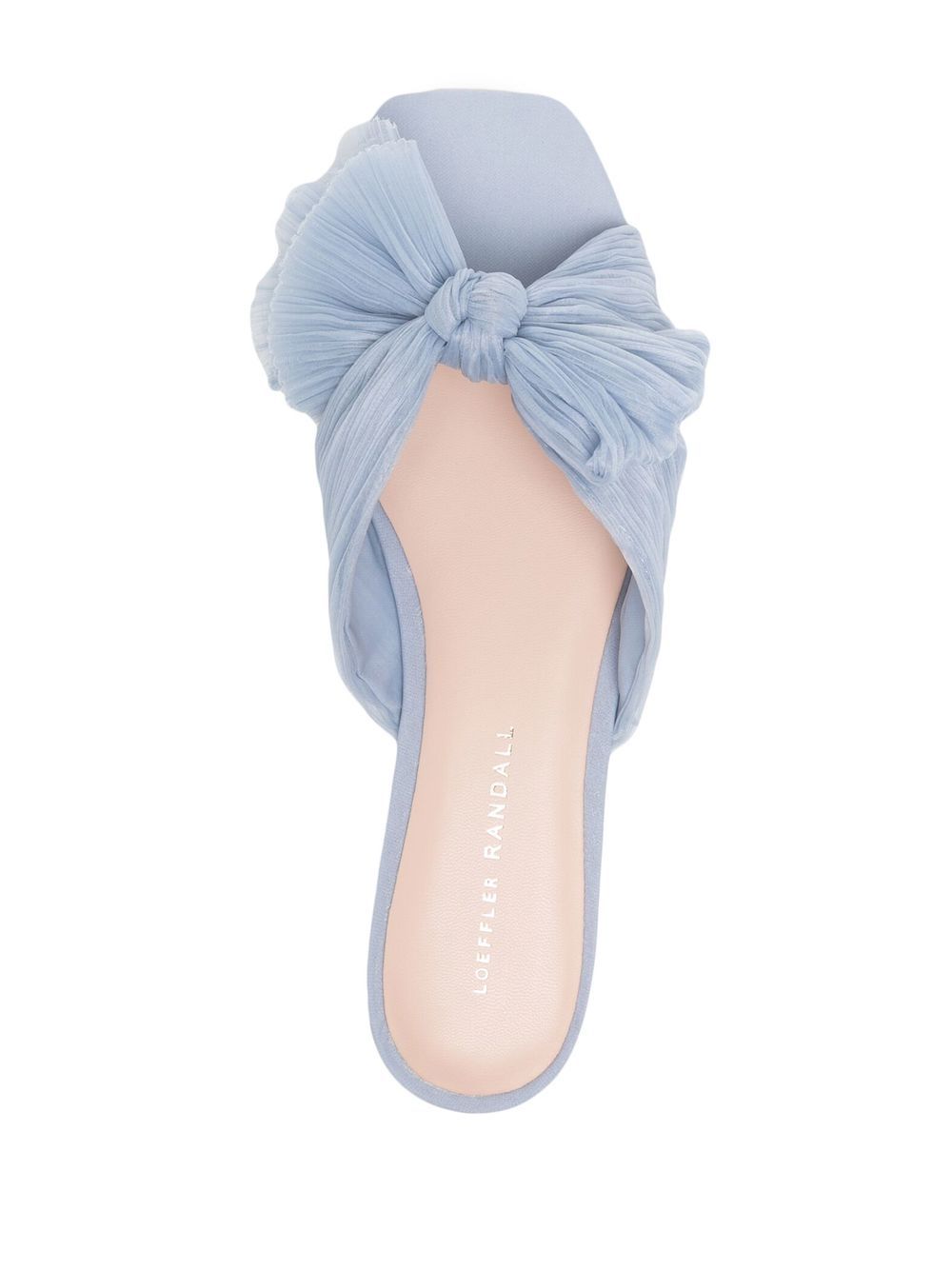 Loeffler Randall Daphne Blue Bow Slide | 10.5