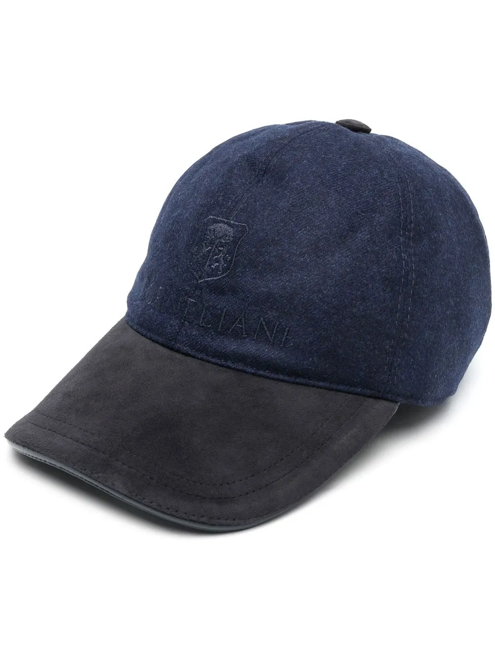 

Corneliani logo-embroidered baseball cap - Blue