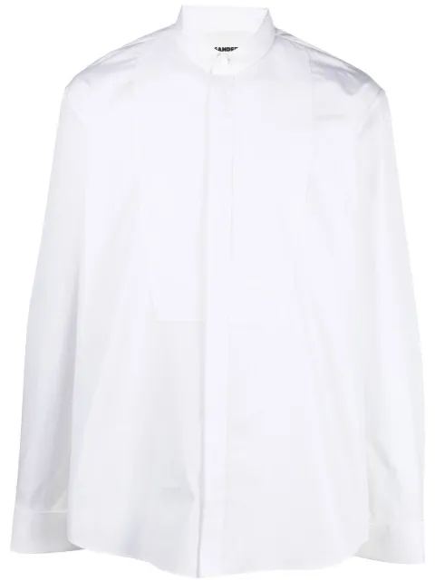 Jil Sander camisa con cierre oculto