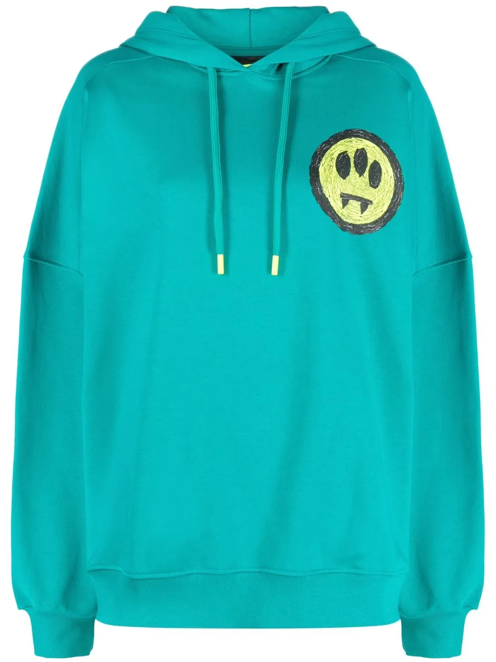 

BARROW graphic-print drawstring hoodie - Green