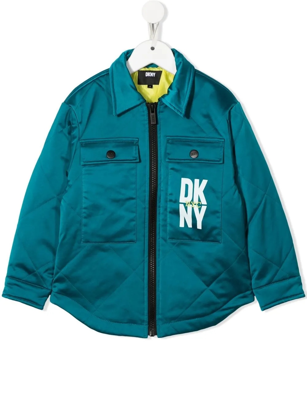 

Dkny Kids sobrecamisa con cierre - Azul