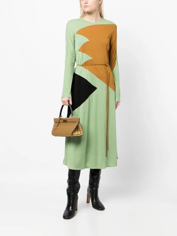 Tory burch 2025 long sleeve dress