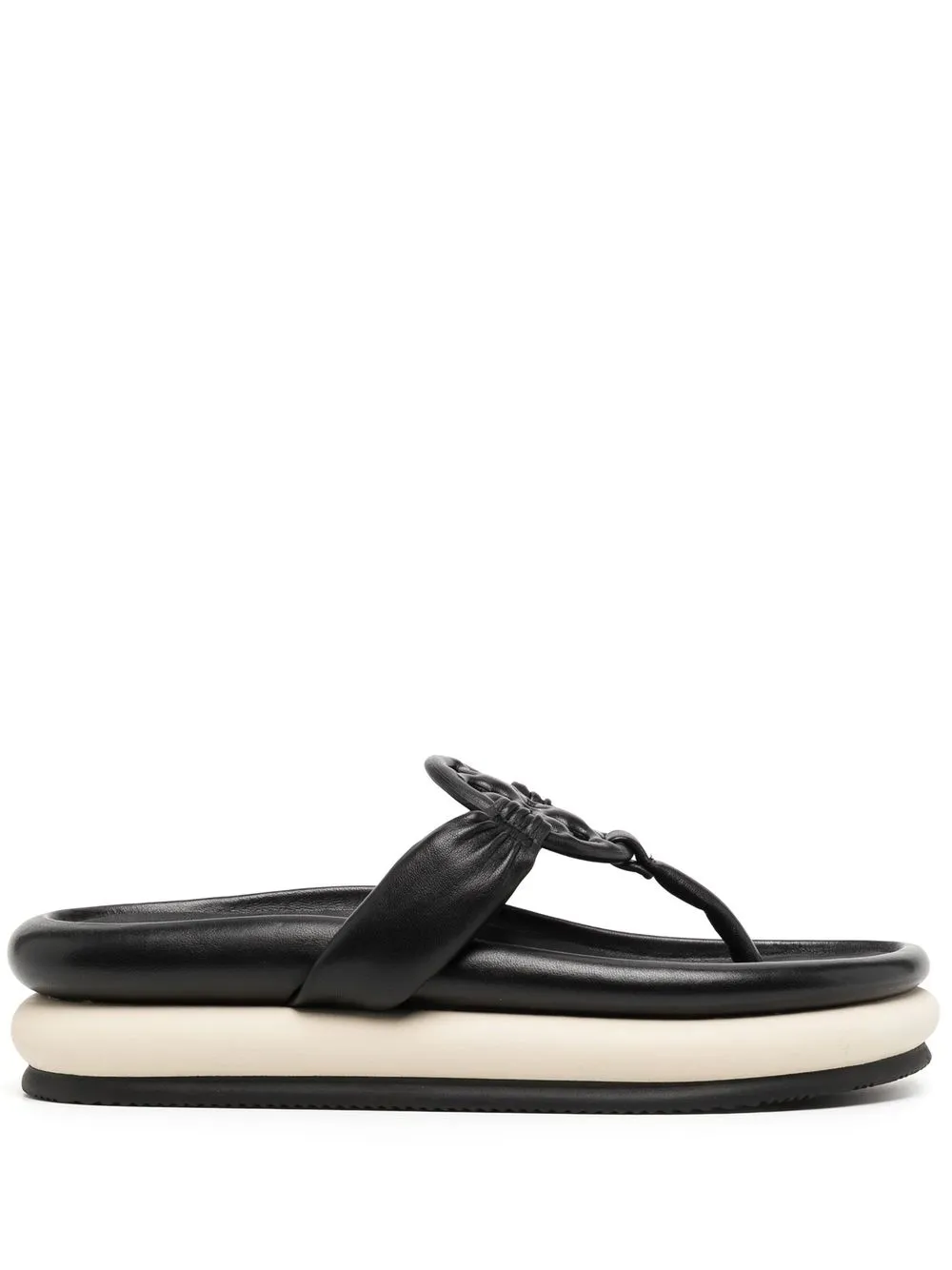 

Tory Burch sandalias Miller con plataforma de 50mm - Negro