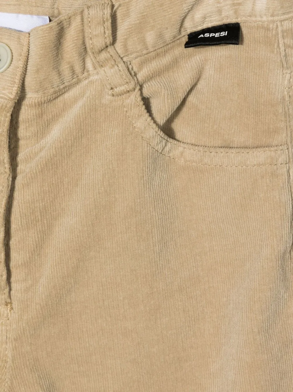  Aspesi Kids Cordhose Mit Geradem Bein   Nude 