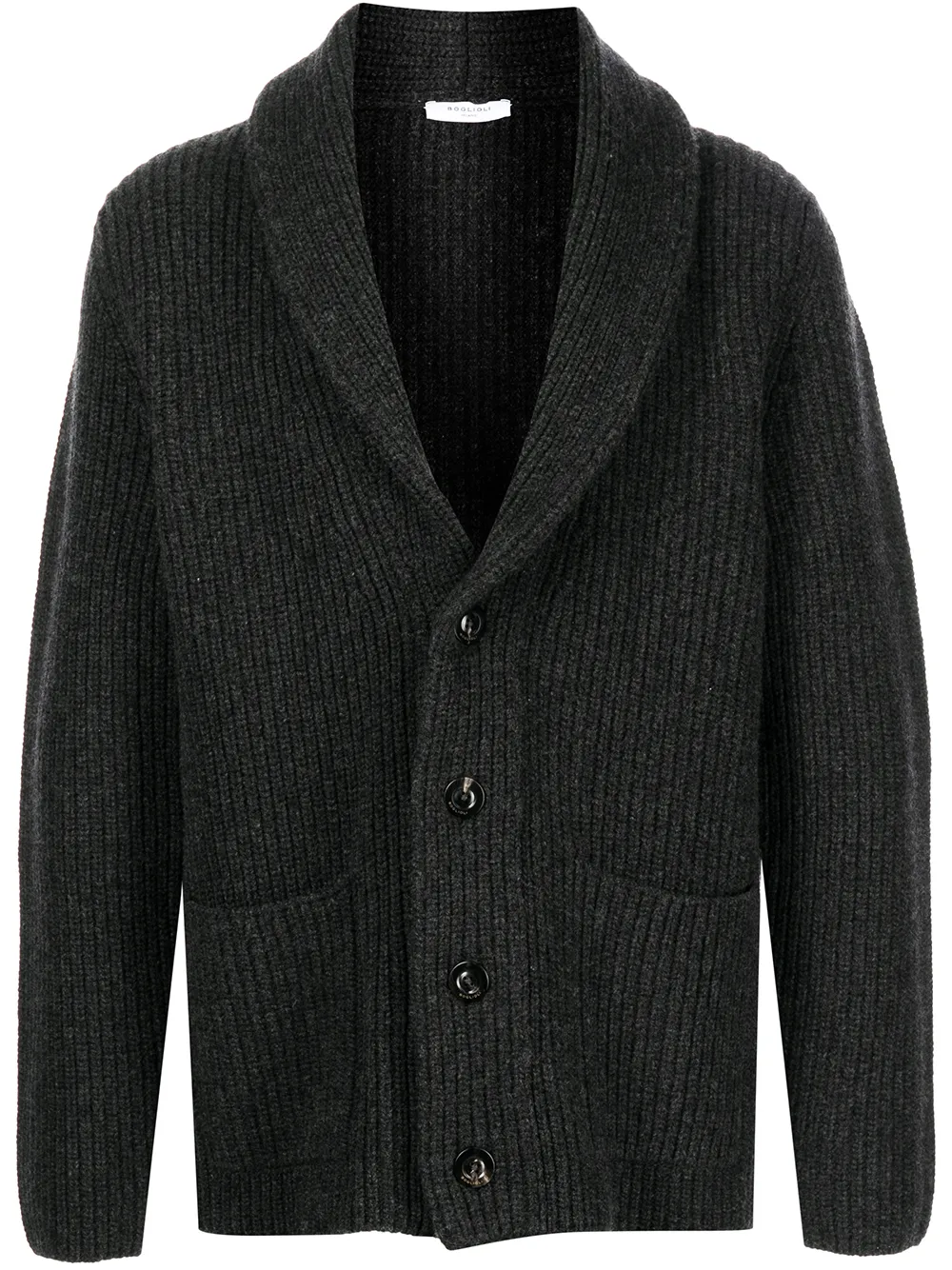 

Boglioli virgin wool cardigan - Grey