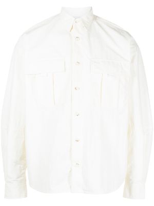 white button up jacket