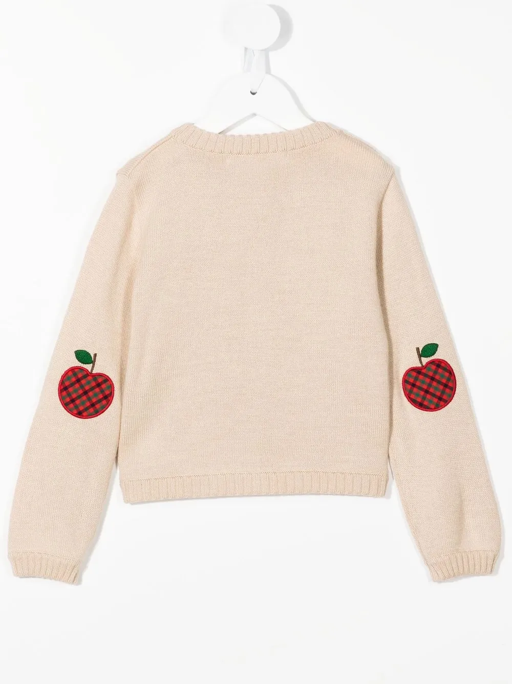 Familiar Vest met applicatie - Bruin
