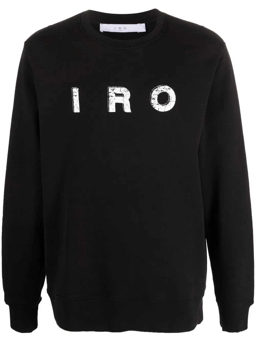 

IRO sudadera con logo estampado - Negro