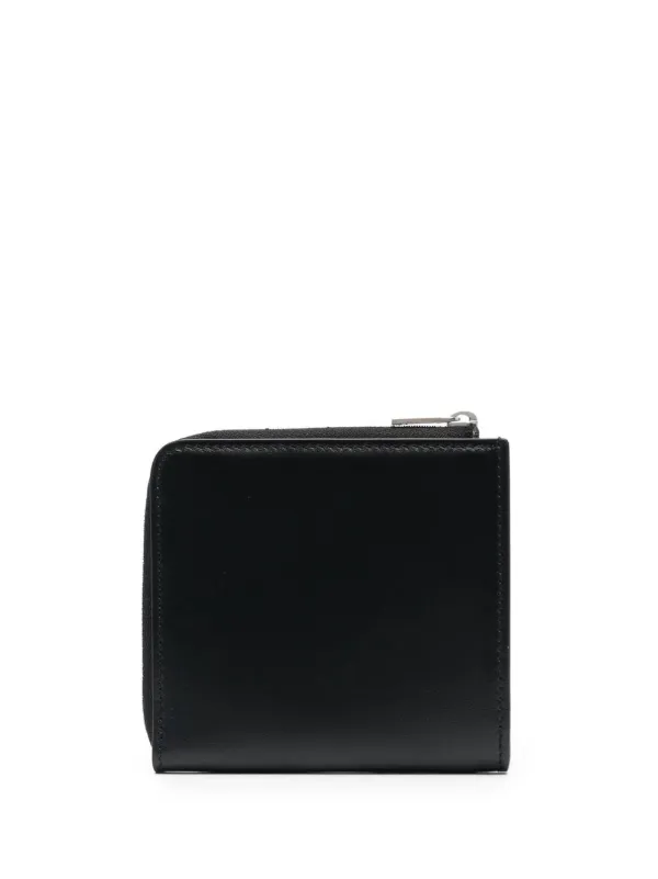 Jil Sander Black Zip Coin Pouch