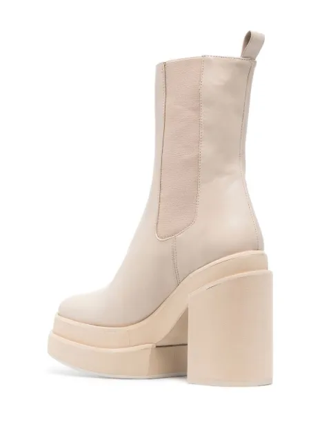 Paloma BarcelÃ³ Platform 120mm Leather Boots - Farfetch